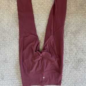Lululemon cinched ankle 7/8 leggings